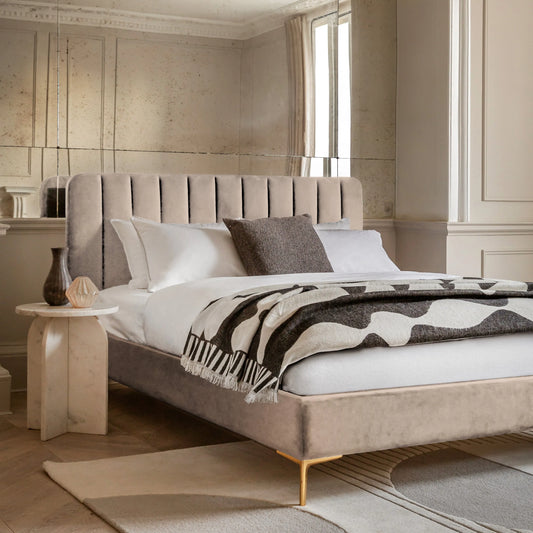 Gallery Direct Kensington Double Bed in Latte