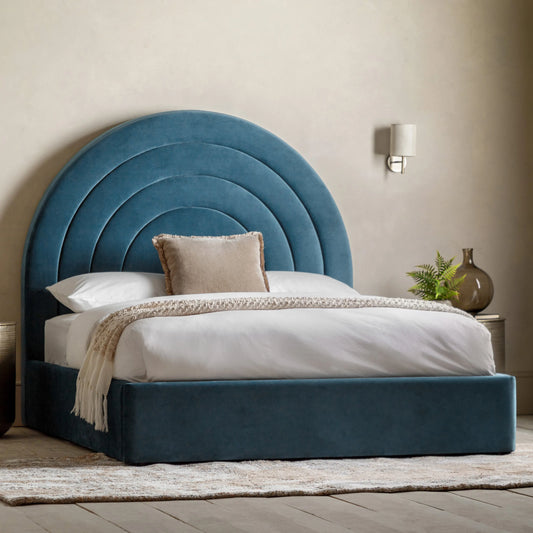Gallery Direct Arch Kingsize Bed in Kingfisher