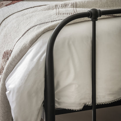 Gallery Direct Loughton Single Bedstead in Black