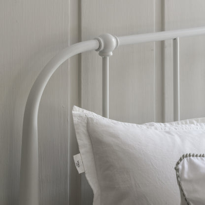 Gallery Direct Loughton Kingsize Bedstead in Ivory