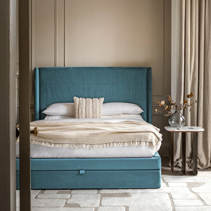 Gallery Direct Halstead Kingsize Bed in Atlantic