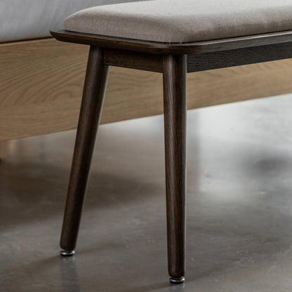 Gallery Direct Hatfield Bench Smoked