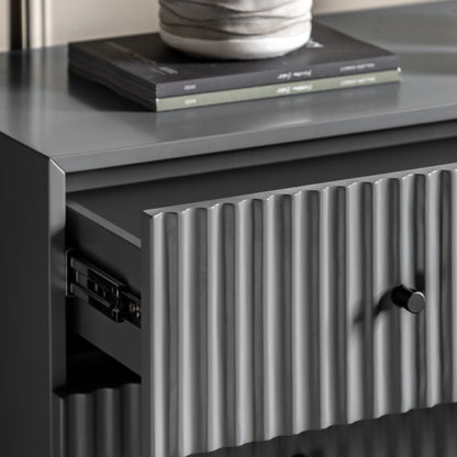Gallery Direct Buckhurst 3 Drawer Chest in Grey