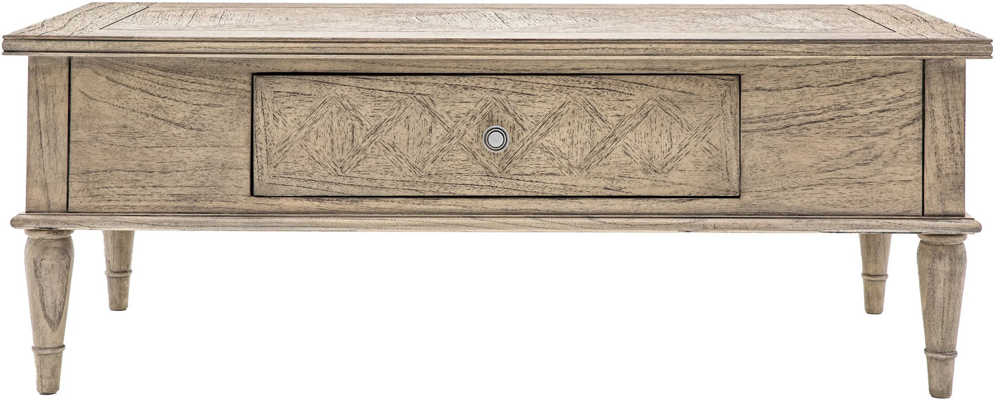 Gallery Direct Mustique Push Drawer Coffee Table