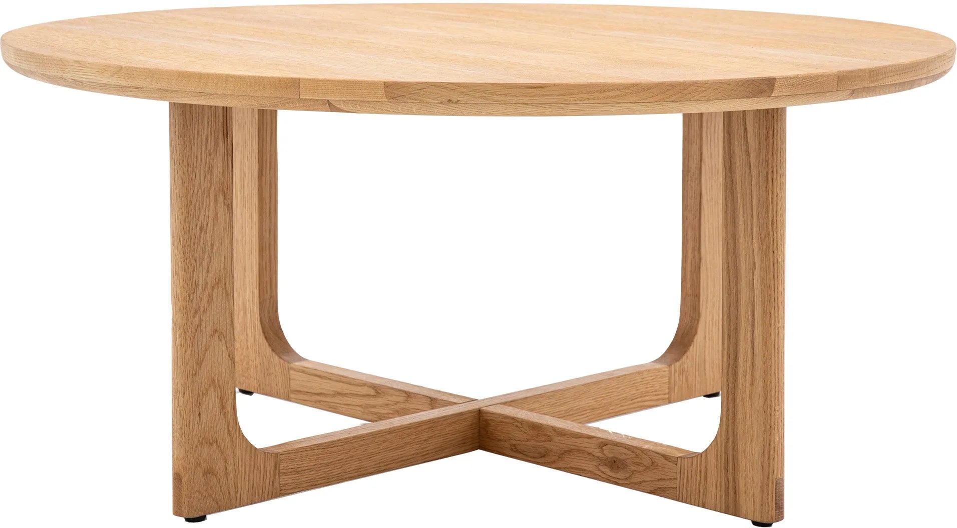 Gallery Direct Craft Round Coffee Table in Natural