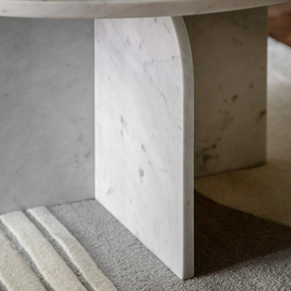 Gallery Direct Amalfi Coffee Table in White