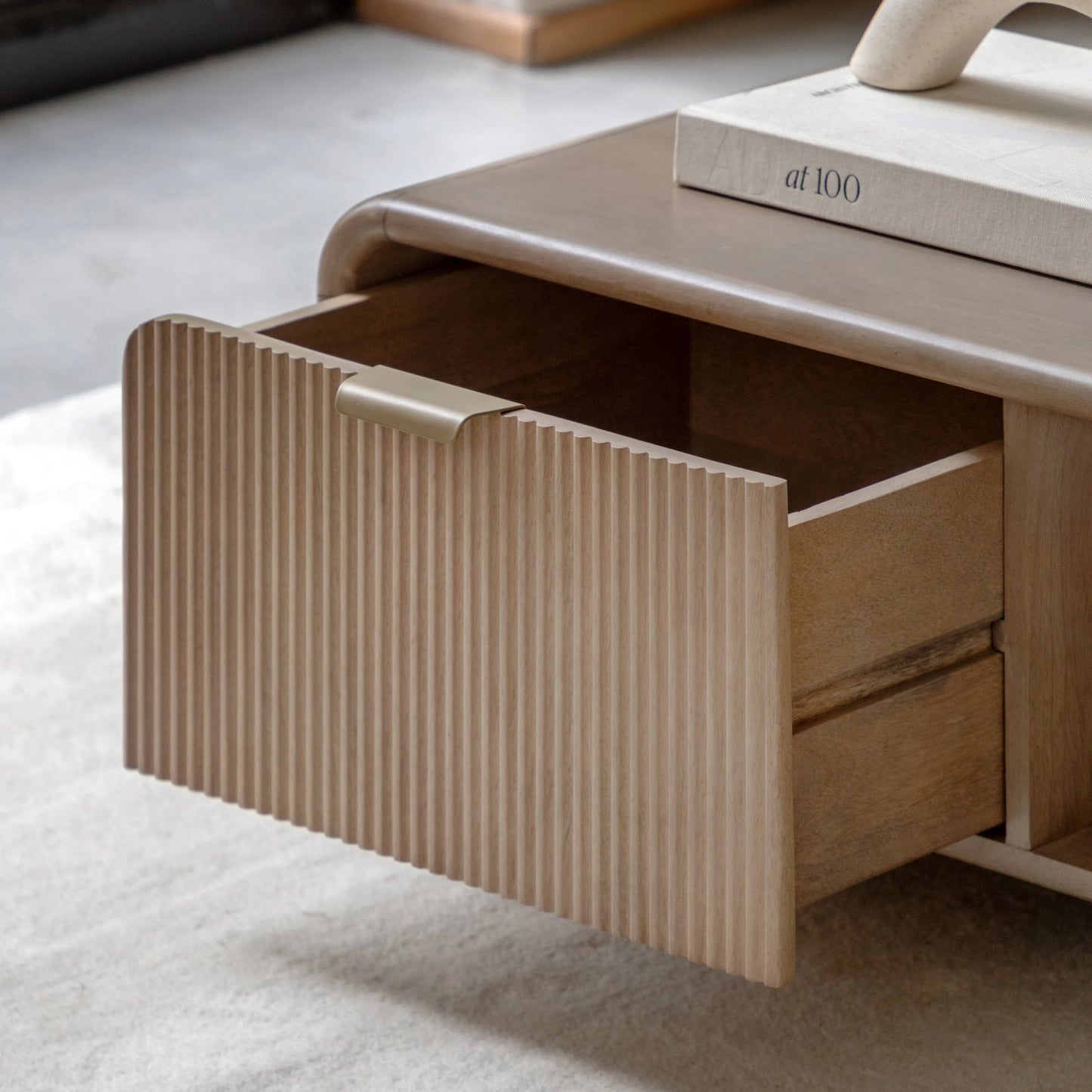 Gallery Direct Colonna 1 Drawer Coffee Table