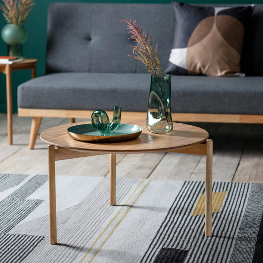 Gallery Direct Burley Coffee Table in Oak