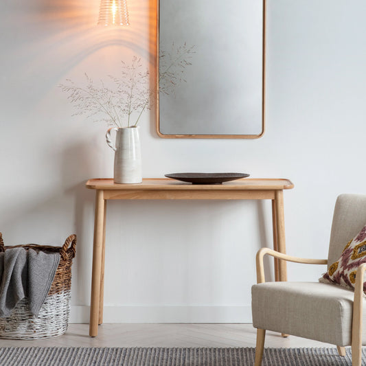 Gallery Direct Kingham Console Table in Oak
