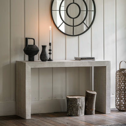 Gallery Direct Iowa Console Table Whitewash