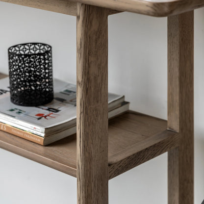 Gallery Direct Craft Console Table Smoked