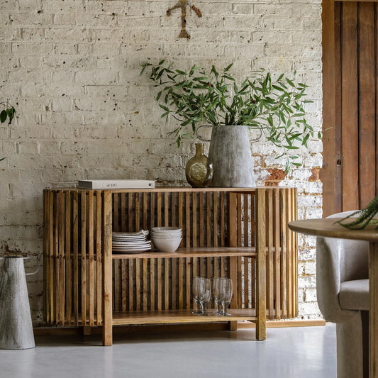 Gallery Direct Voss Slatted Console Table