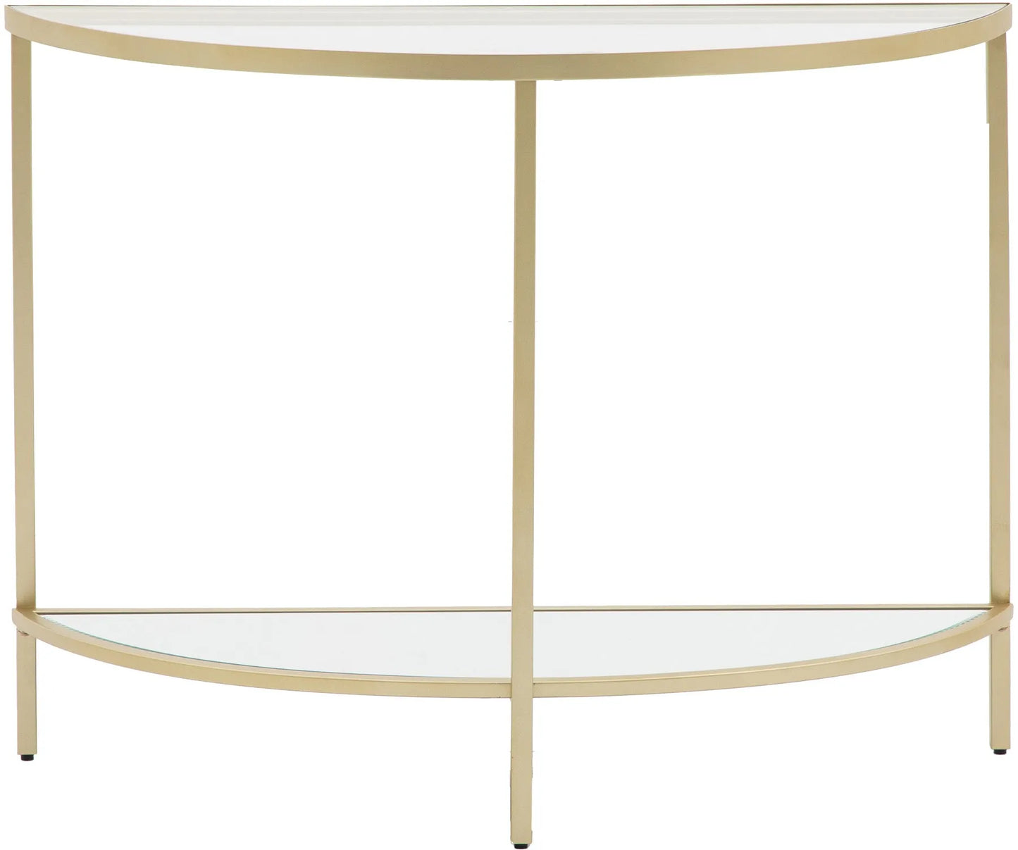 Gallery Direct Hudson Console Table Champagne