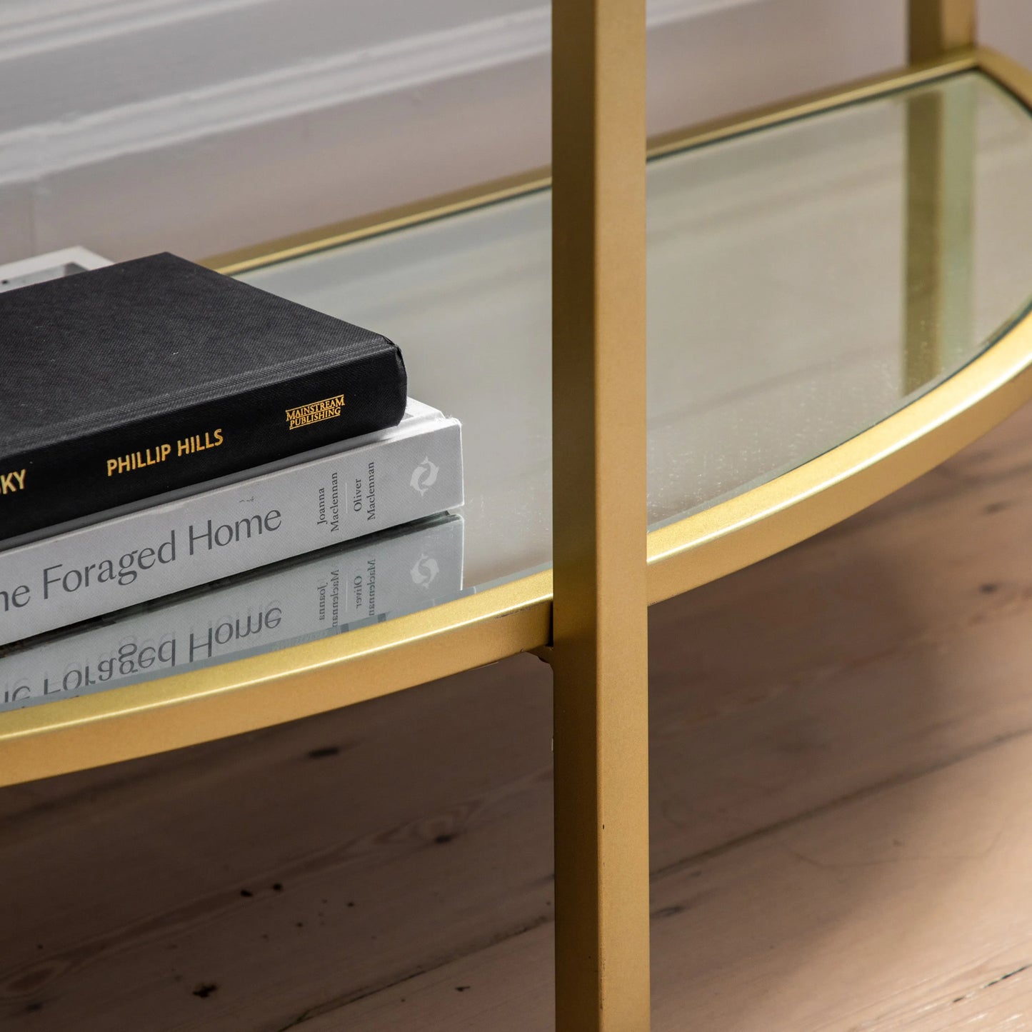 Gallery Direct Hudson Console Table Champagne