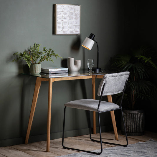 Gallery Direct Blair Desk in Oak