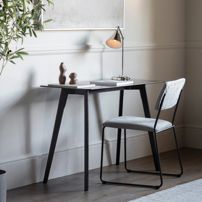 Gallery Direct Blair Desk in Black