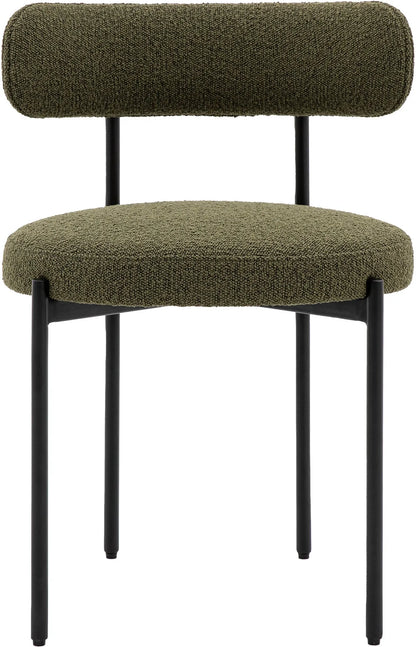 Gallery Direct Aveley Pair of Dining Chairs in Green