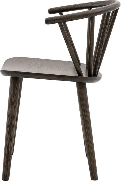 Gallery Direct Craft Pair of Dining Chairs in Mocha