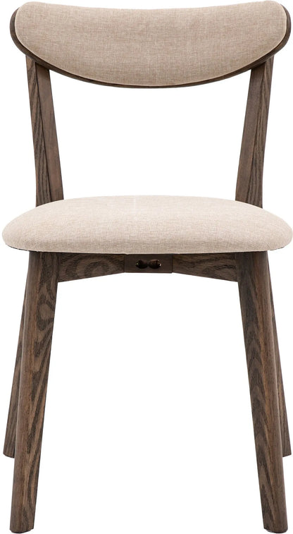 Gallery Direct Hatfield Pair of Dining Chairs Smoked