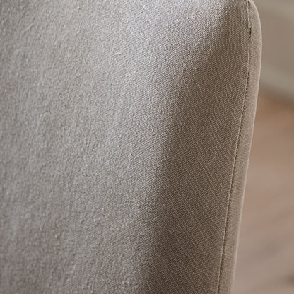 Gallery Direct Pair of Madison Dining Chairs in Cement Linen