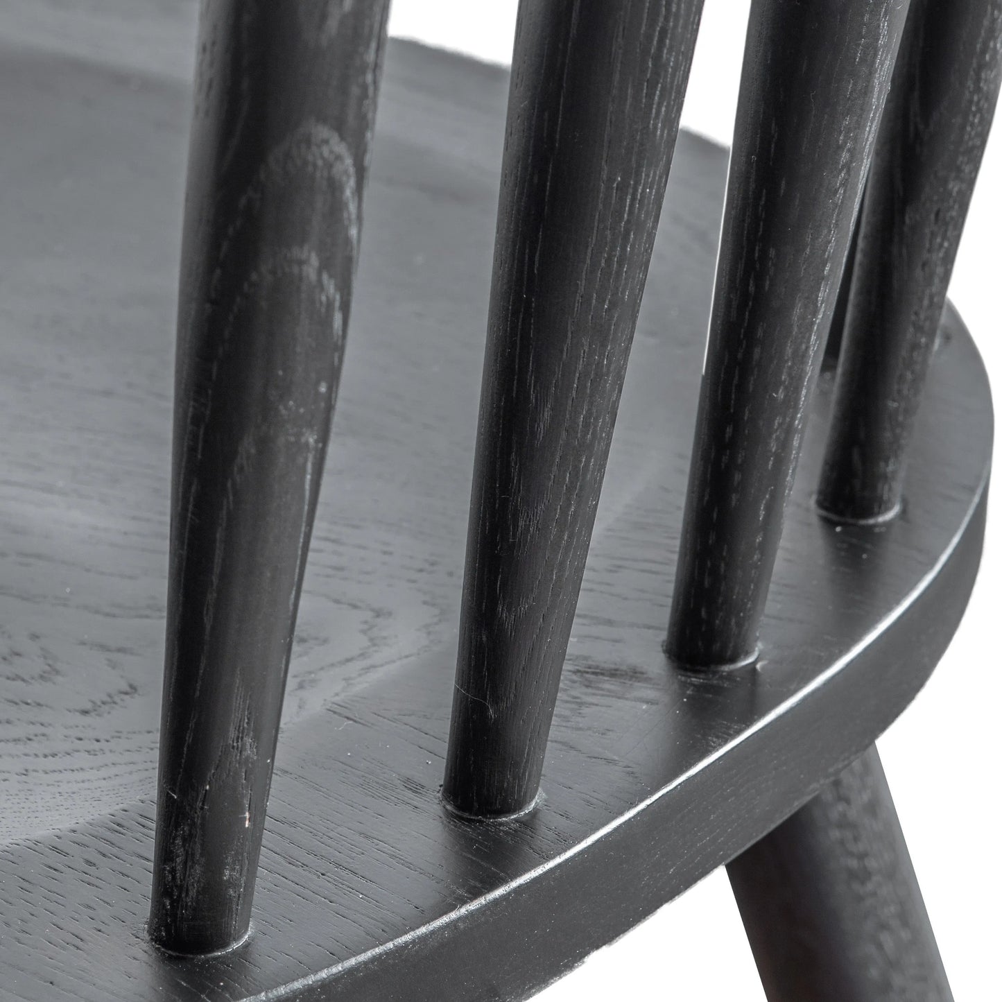 Gallery Direct Wycombe Pair of Dining Chairs Black
