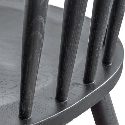 Gallery Direct Wycombe Pair of Dining Chairs Black