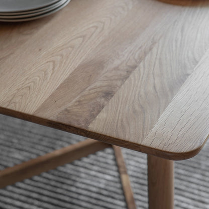 Gallery Direct Kingham Dining Table in Oak