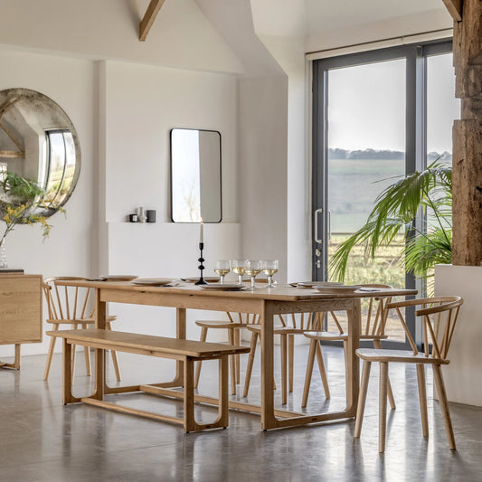 Gallery Direct Craft Extending Dining Table in Natural