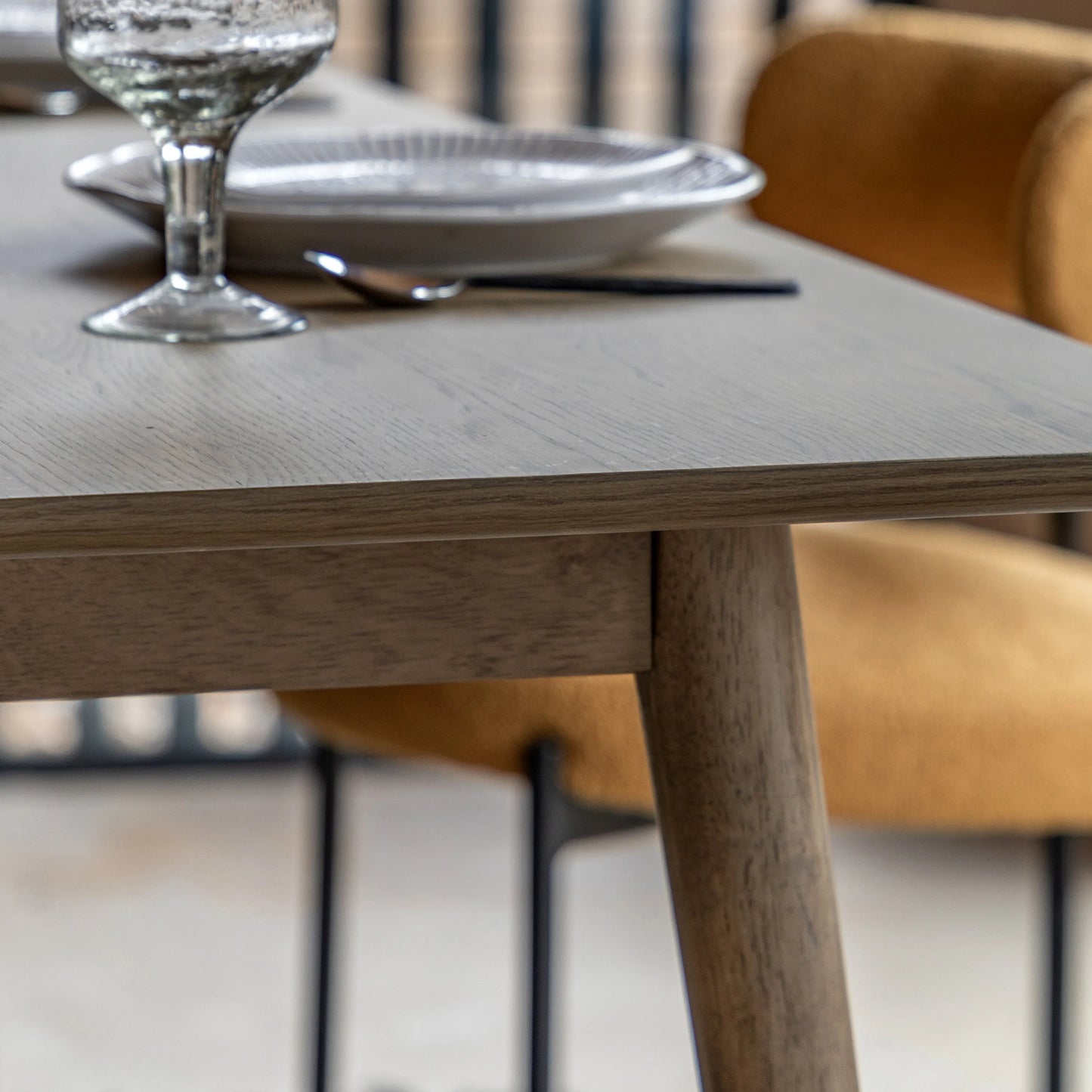 Gallery Direct Panelled Dining Table