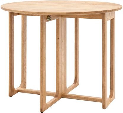 Gallery Direct Craft Folding Dining Table in Natural