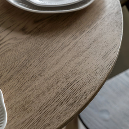 Gallery Direct Craft Folding Dining Table Smoked