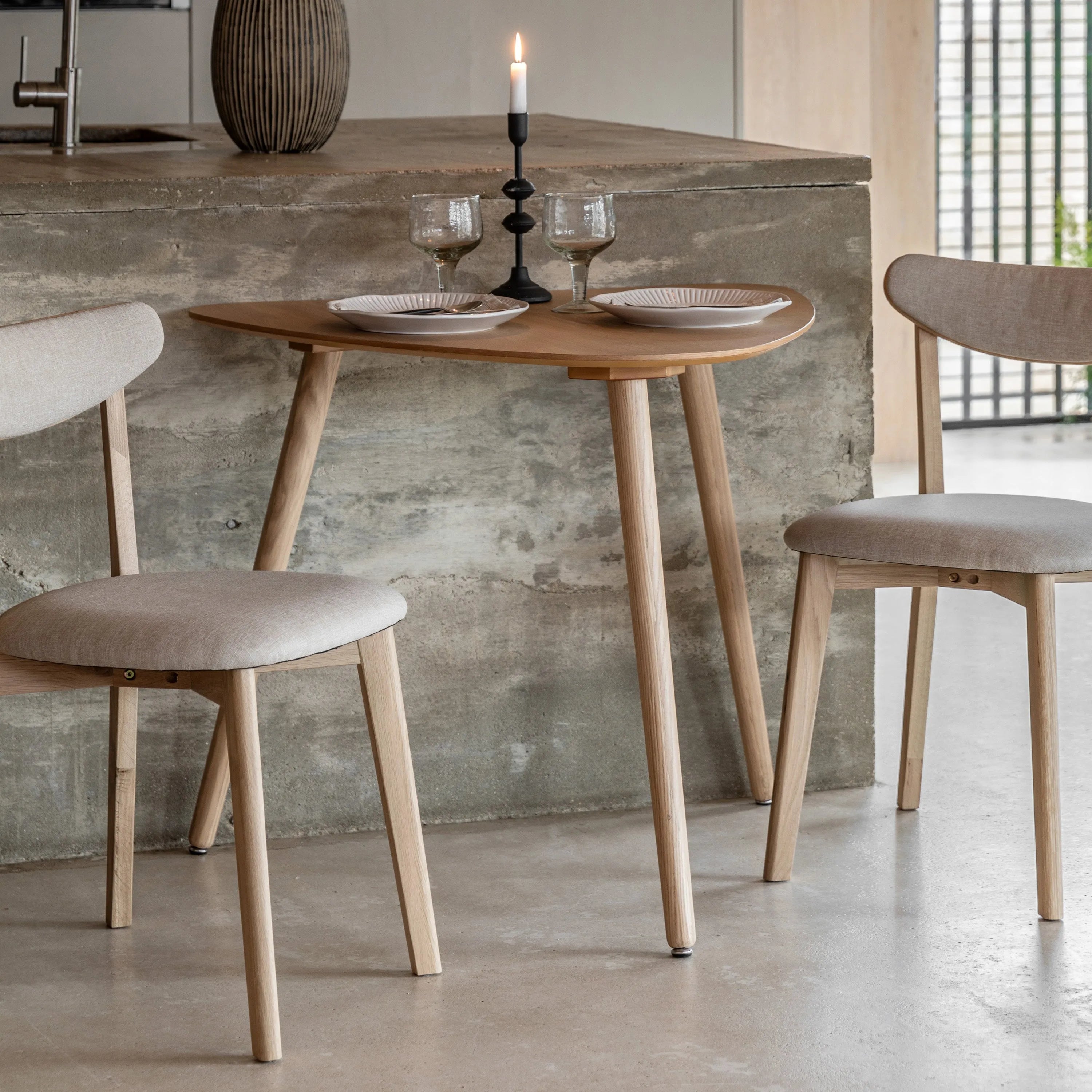 Gallery Direct Hatfield Dining Table Small Natural