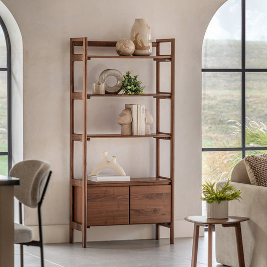 Gallery Direct Madrid Open Display in Walnut