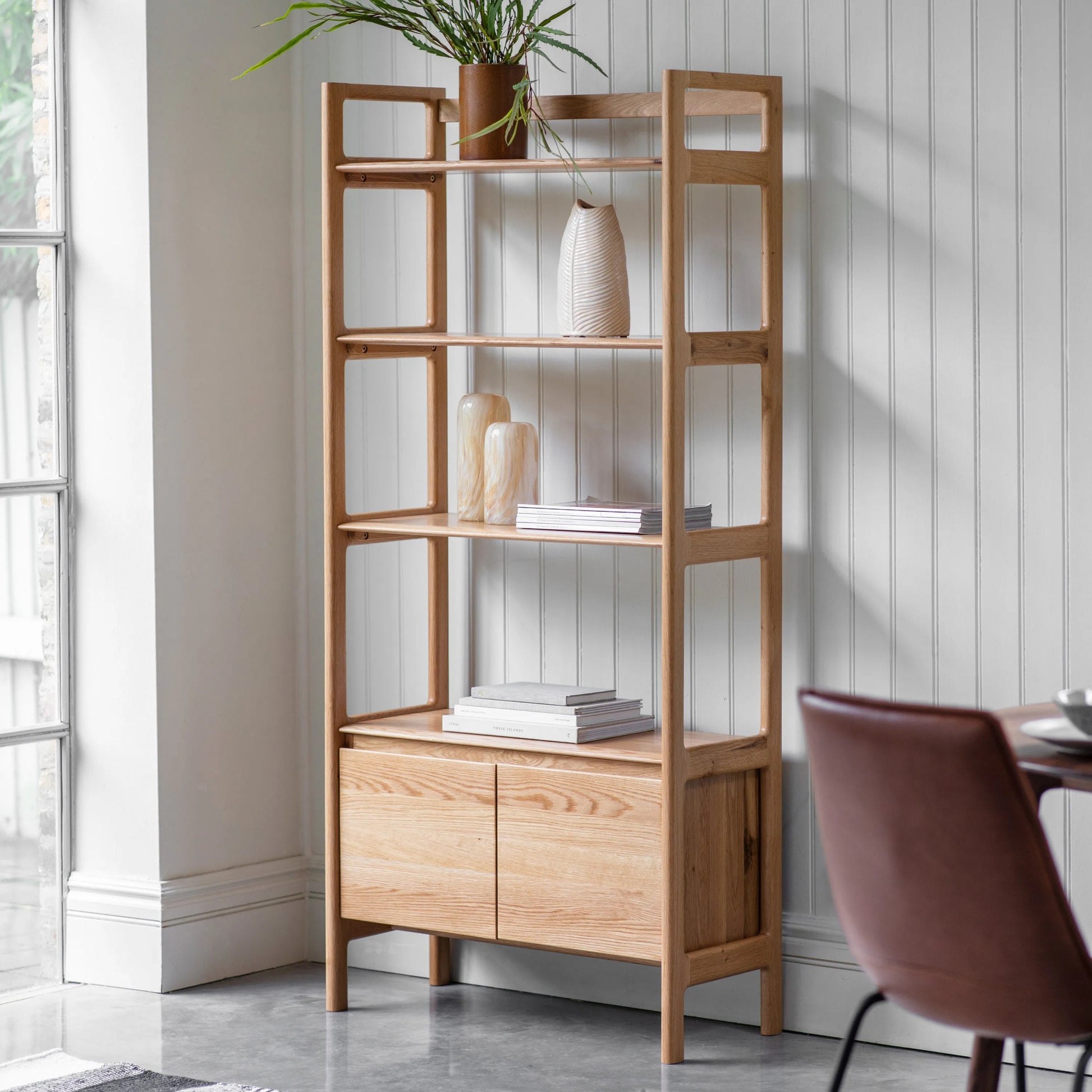 Gallery Direct Madrid Open Display in Oak