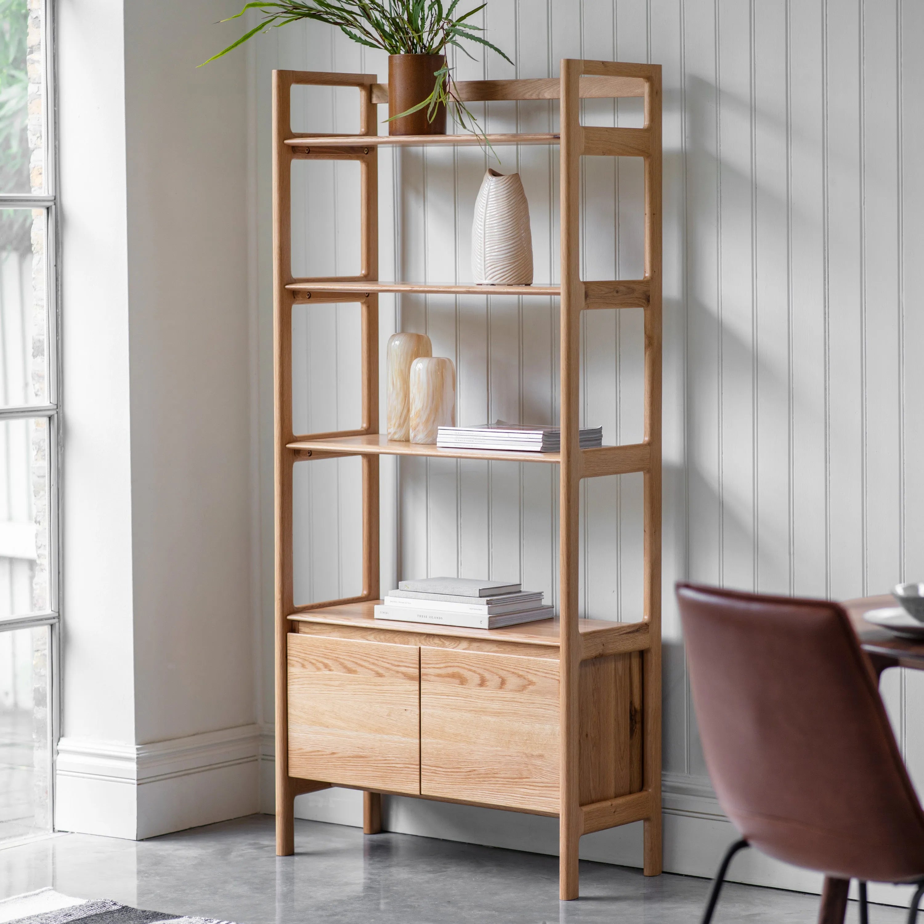 Gallery Direct Madrid Open Display in Oak