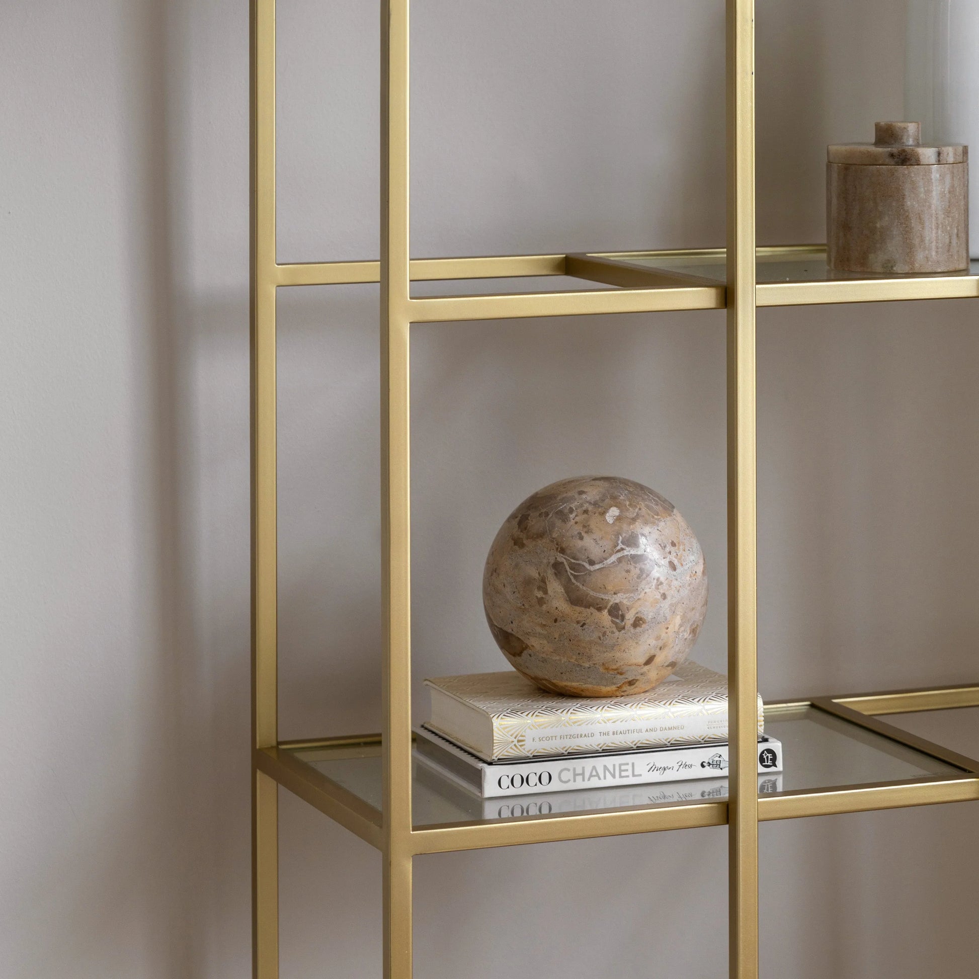 Gallery Direct Rothbury Display Unit Champagne