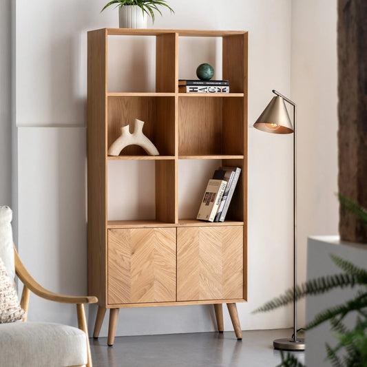 Gallery Direct Milano 2 Door Open Display Unit