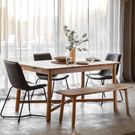 Gallery Direct Kingham Extending Dining Table in Oak