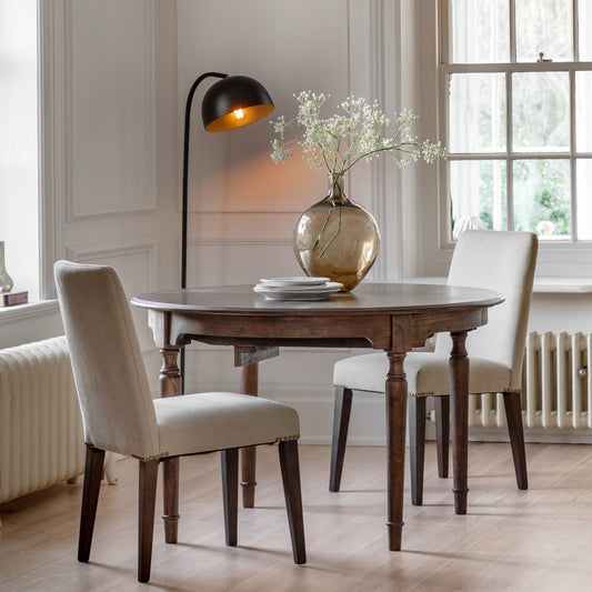 Gallery Direct Madison Extending Round Dining Table