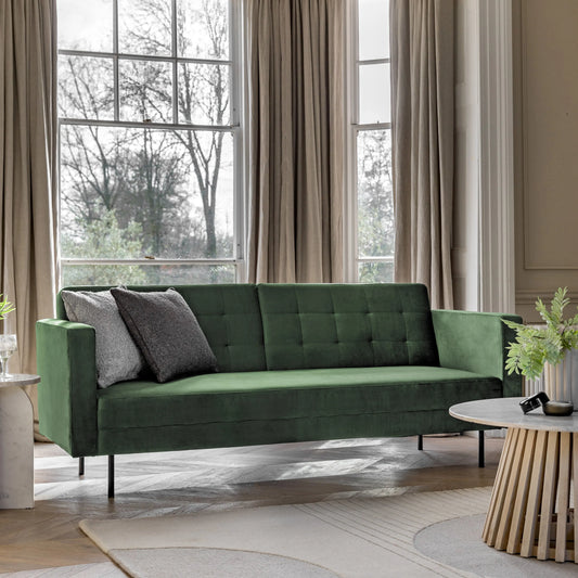 Gallery Direct Eynsford Sofa Bed in Bottle Green