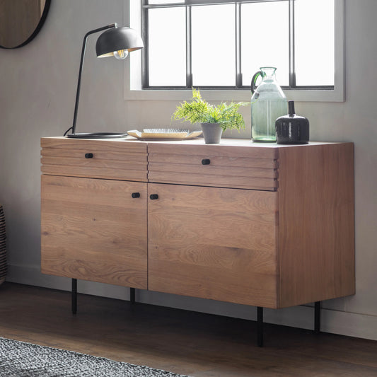 Gallery Direct Okayama 2 Drawer 2 Door Sideboard