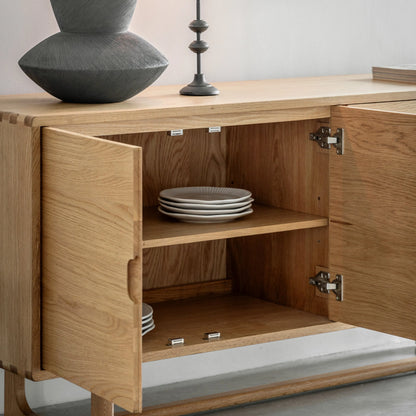 Gallery Direct Craft 4 Door Sideboard