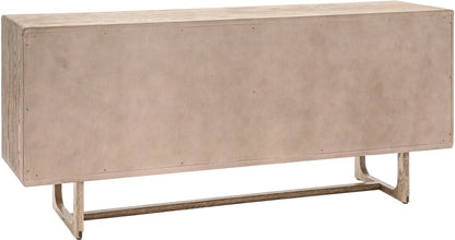 Gallery Direct Craft 4 Door Sideboard Smoked