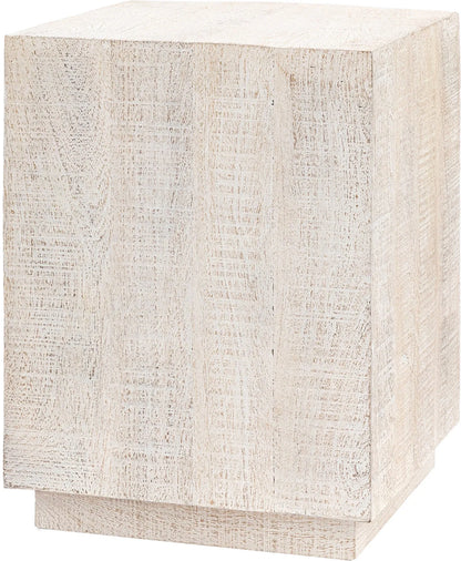 Gallery Direct Iowa Side Table Whitewash