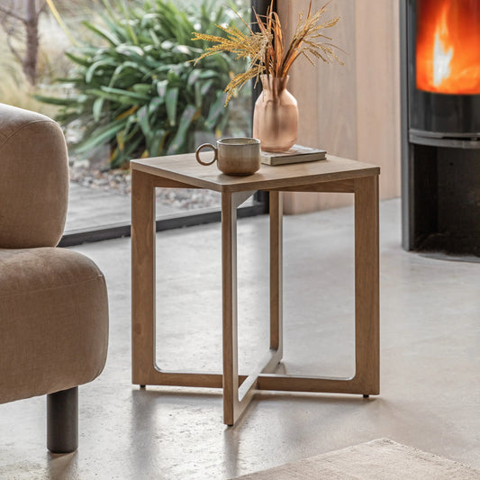 Gallery Direct Panelled Side Table