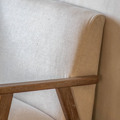 Gallery Direct Neyland 2 Seater Sofa in Natural Linen