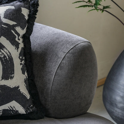 Gallery Direct Ardo 3 Seat Sofa in Anthracite