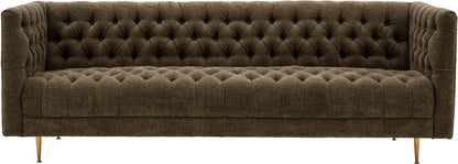 Gallery Direct Dalton 3 Seat Sofa in Moss Green