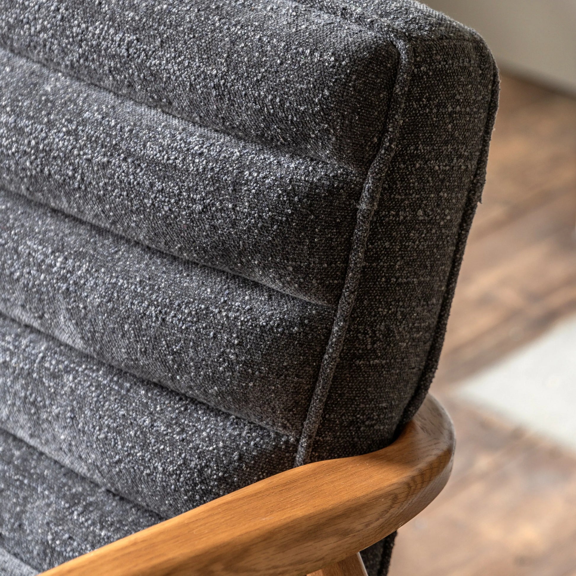 Gallery Direct Datsun 2 Seater Sofa in Charcoal