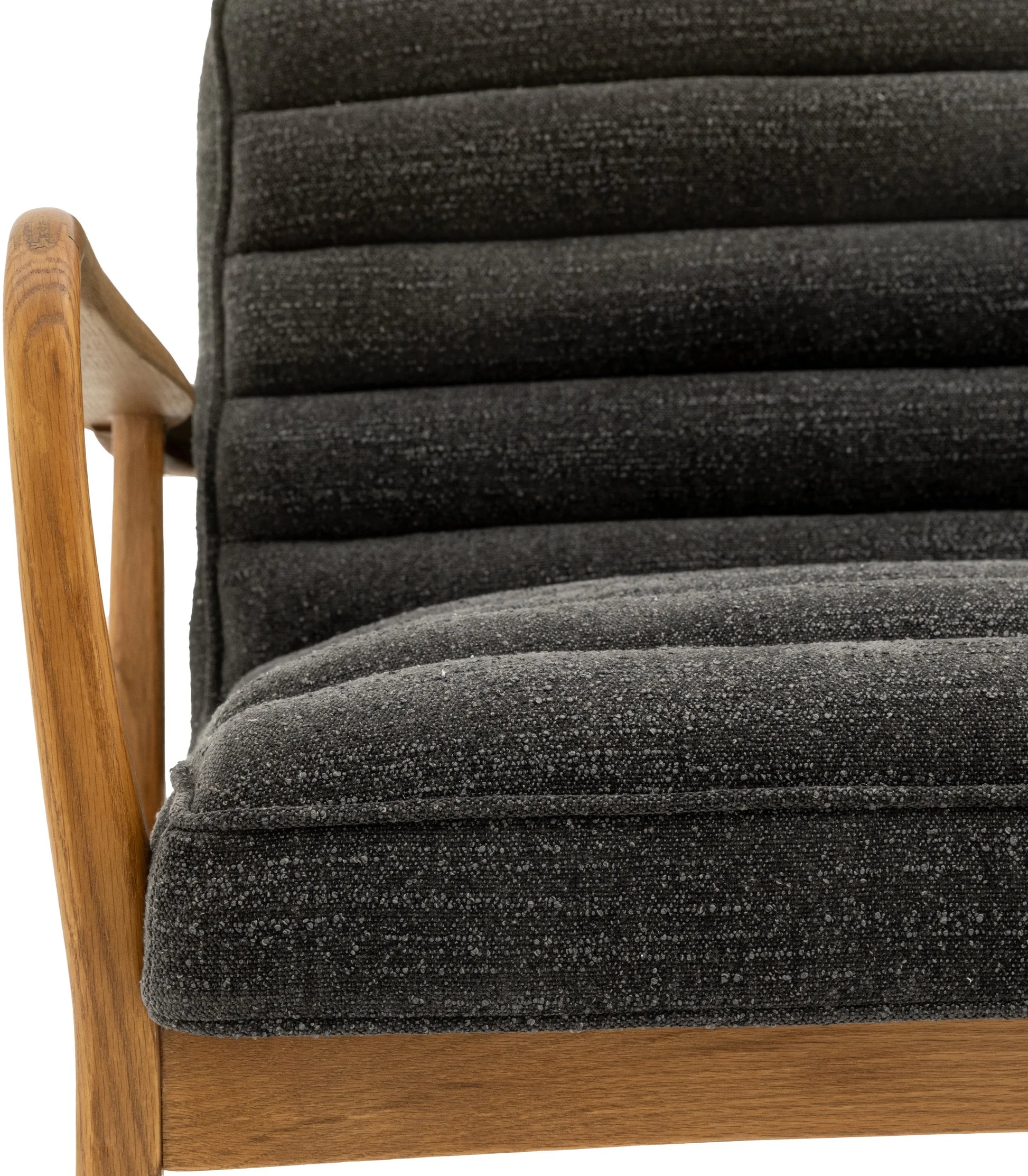 Gallery Direct Datsun 2 Seater Sofa in Charcoal